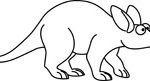 Aardvark Outline