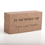 memorial brick